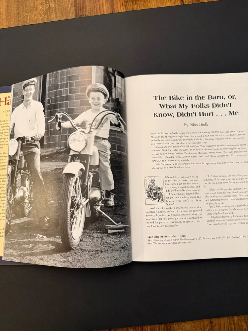 This Old Harley - Tribute Book in Brown and Black